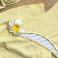 thumbnail image 6 of Mceream Women's Solid Color Two-Piece Bikini Set with Padded Bra Yellow M, 6 of 6