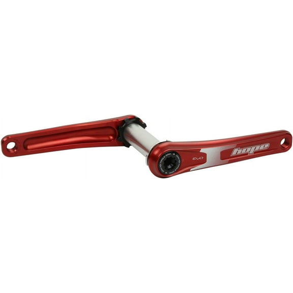 Hope Evo Crankset 175mm 9-Speed 30mm Spindle 392 EVO Aluminum Red