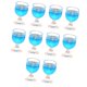 thumbnail image 2 of Copas de vino en miniatura para casa de muñecas, vasos de agua con escena de vida, vasos para beber, decoración, accesorios en miniatura de cocina, 10 Azul, 2 of 10