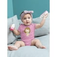thumbnail image 2 of Girl With A Pet Bird Bodysuit Infant -Image by Shutterstock,  6 Months, 2 of 4