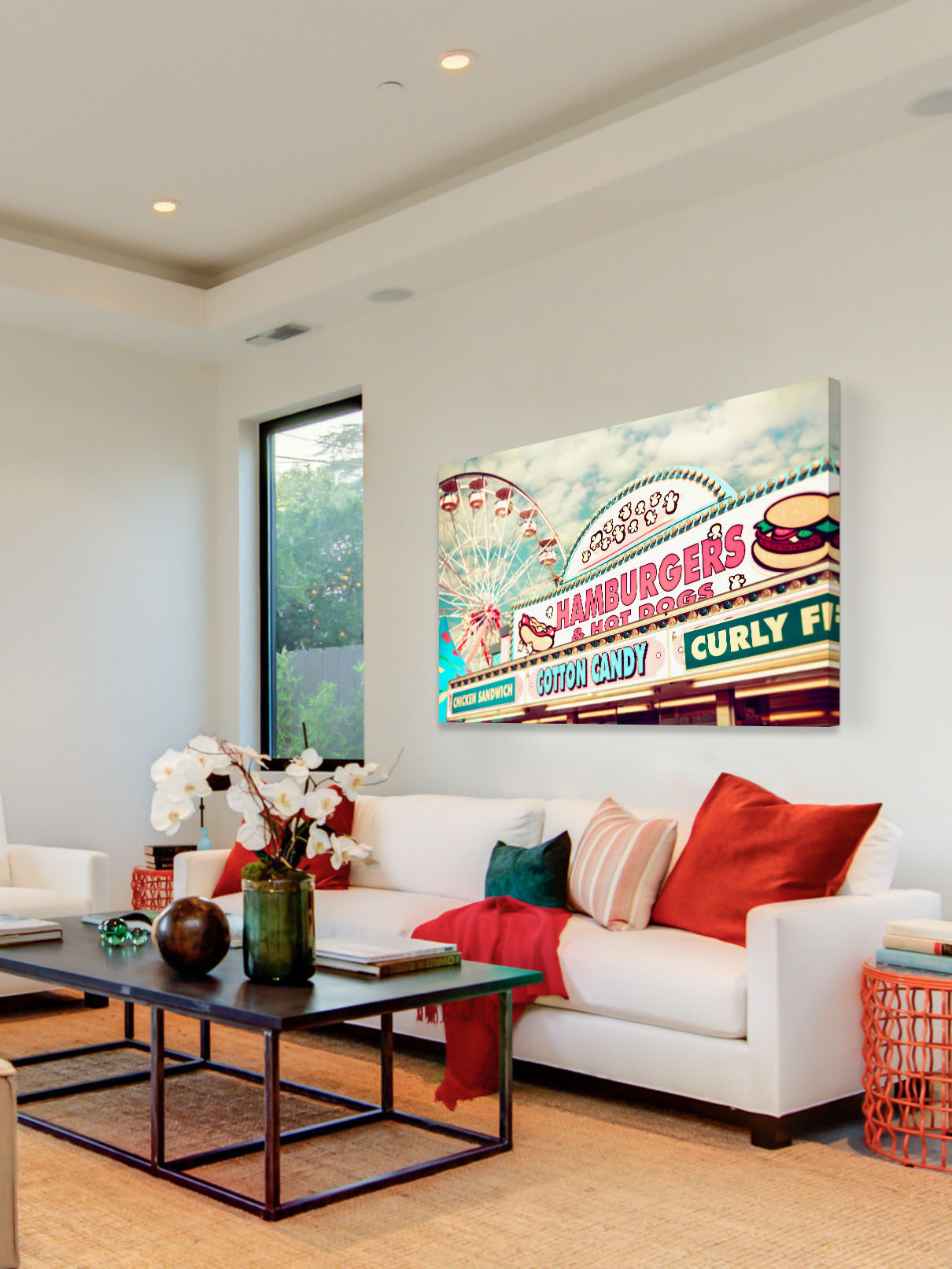 "Carnival" Painting Print on Canvas