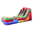 TentandTable Inflatable Double Water Slide for Kids & Adults, 15 FT ...