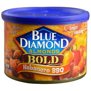Blue Diamond Almonds Bold Habanero Bbq -- 6 Oz