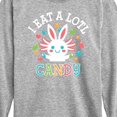 thumbnail image 3 of Instant Message - I Eat Alotl Candy - Toddler And Youth Long Sleeve Graphic T-Shirt, 3 of 6