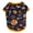 Black, variant on Pet Clothes, Breathable Pumpkin Pattern O Neck Cosplay Dogs Cats T-shirt Costumes for Halloween 1 PC