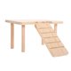 thumbnail image 1 of Decorative Chinchilla Toy Wear-resistant Hamster Platform Wooden Guinea Pig Ramp, 1 of 4