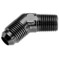 thumbnail image 2 of Red Horse Performance 823-10-12-2 RHP823-10-12-2 -10 45 DEGREE MALE ADAPTER TO -12 (3/4") NPT MALE - BLACK, 2 of 2