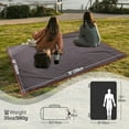 thumbnail image 3 of Large Waterproof Stadium Blanket for Cold Weather  Soft Warm Fleece Camping Blanket Windproof for Outdoor Sports  Blue, 3 of 11