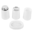 thumbnail image 5 of Ensemble de Salle de Bain Multifonction Simple Sensation Pratique Confortable Accessoires de Salle de Bain en Acier Inoxydable Blanc, 5 of 5