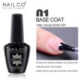 thumbnail image 4 of NAILCO 15ml capa superior y capa Base diseño artístico esmalte de uñas en Gel UV capa Base superior UV LED Gel para decoración de uñas barniz, 4 of 5