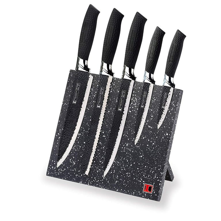 Ozeri Elite Chef II 12-Piece Ceramic Knife Set - Black Handle - Ultra-Sharp  Blades - Ergonomic Handles - Convex Edge - 36 Degree Cutting Angle in the  Cutlery department at