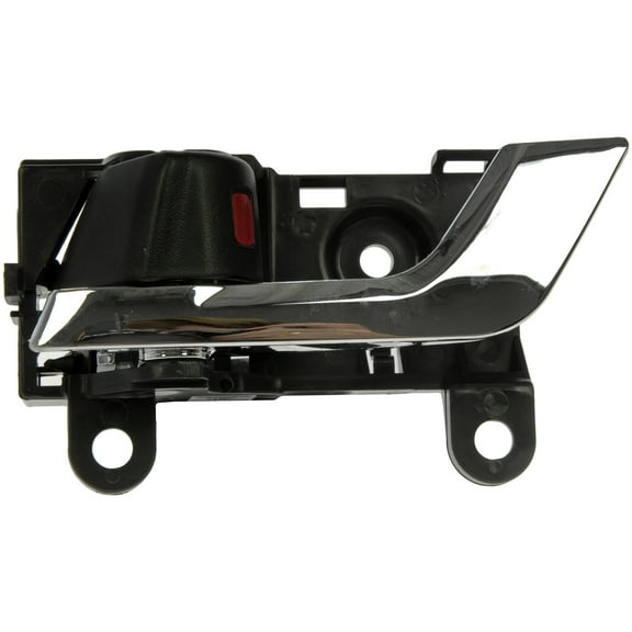 Dorman 81266 Interior Door Handle for Specific Toyota Models, Chrome Lever; Black Knob
