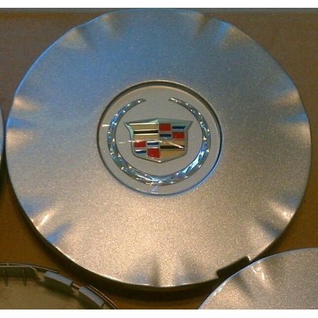 Factory Center Cap - 18 Inch 2010 2011 2012 2013 Cadillac SRX Factory Original Oem Silver Painted Center Cap Wheel Rim Cover Hubcap 9599024 4665 6 5/8