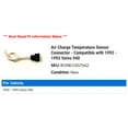 thumbnail image 2 of Air Charge Temperature Sensor Connector - Compatible with 1992 - 1993 Volvo 940, 2 of 2