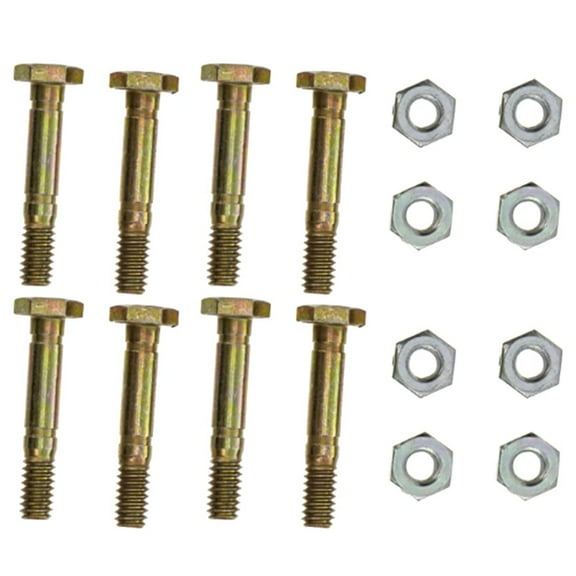 For Durable 8-pack shear bolts and nuts 53200500-2 - Dependable performance