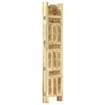 thumbnail image 6 of vidaXL Solid Mango Wood Hand Carved Room Divider Screen Multi Sizes/Colors, 6 of 10