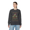 thumbnail image 6 of UFO Earth & Beyond XMas Unisex Heavy Blend™ Crewneck Sweatshirt, 6 of 7