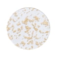thumbnail image 2 of Just Released,Gold Foil Acrylic Drink Mat, Insulating Home Table Mat, Heat-Resistant, Varied Designs, For Kitchen/Dining, Protects Surfaces, Decorative Cup Mat, Stylish Home Accents | Acrylic, Gold, 2 of 7