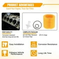 thumbnail image 5 of JIAHAOO Oil Filter Kit 5 Pack for Toyota 1.8L 2.0L 16V Engines C-HR Scion XD IM CT200h NX200 Plastic Easy Use, 5 of 11
