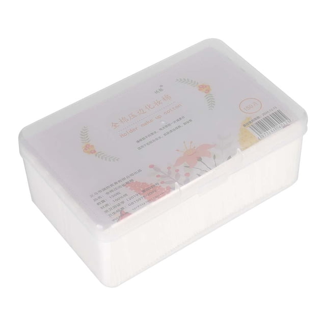 Makeup Removal Pads,150pcs/box Cotton Soft Makeup Face Cotton Pads Cosmetic Removal Wipes Streamlined Design