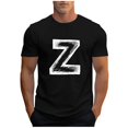 thumbnail image 2 of Tops para hombre, blusas y camisas de cuello redondo y manga corta para hombre, camisetas deportivas informales con estampados a la moda para hombre, blusas de cuello redondo y manga corta, blusas de, 2 of 5