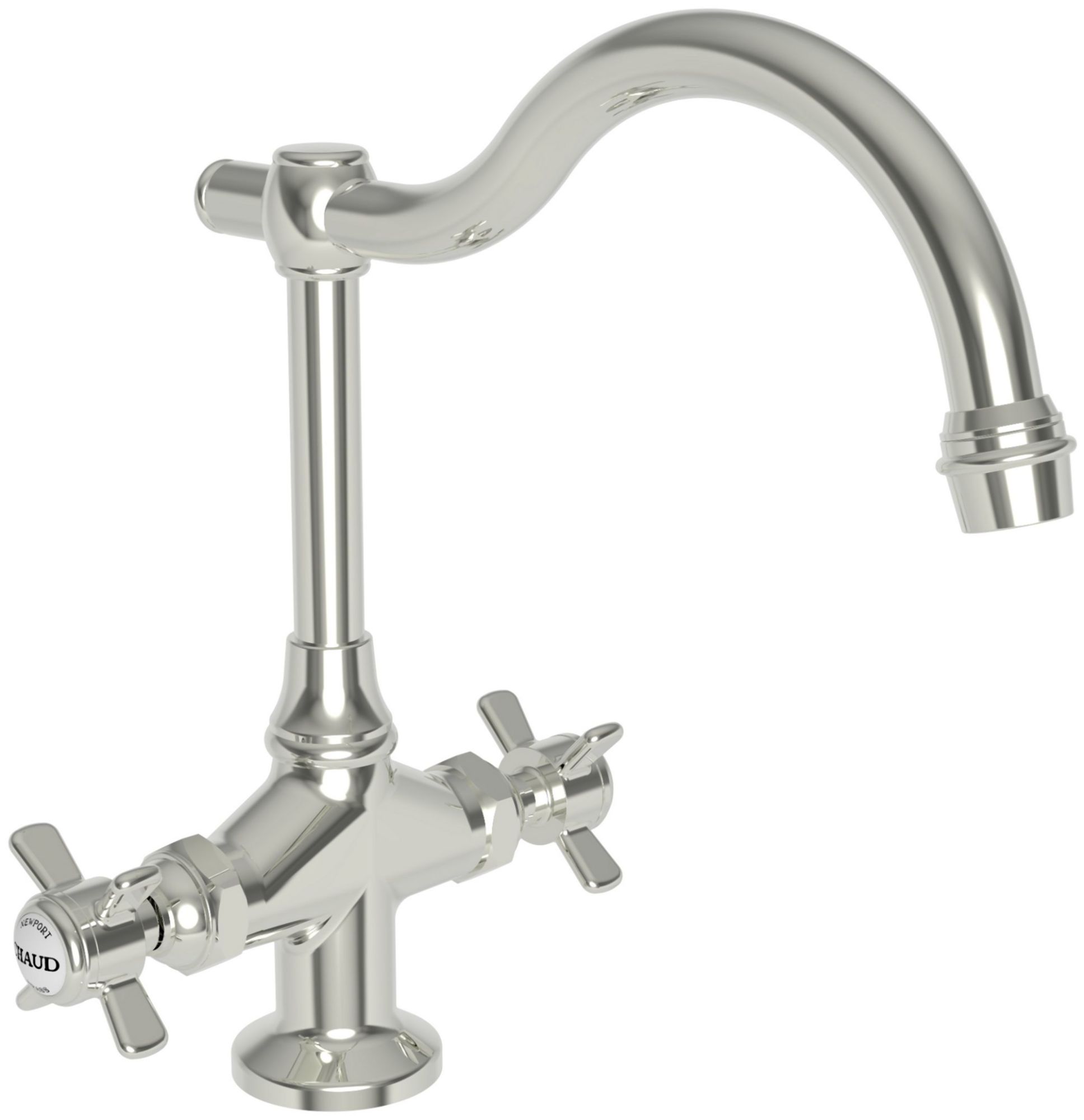 Newport Brass 1008 Fairfield Double Handle Watersense Certified Bar Faucet Nickel 3636