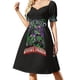 thumbnail image 2 of Ella gobierna su vida como un vuelo Vestido vintage de manga corta Conjuntos de verano para mujer Ropa, 2 of 7