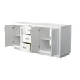 thumbnail image 5 of Wyndham Collection Wcf2929-72D-Cx-Mxx Miranda 71" Double Free Standing Vanity Cabinet Only, 5 of 7