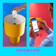 thumbnail image 3 of WiZ LED Smart Wi-Fi Connected 60-Watt A19 Color & Tunable White Light Bulb, Dimmable, 2-Pack, 3 of 10