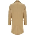 thumbnail image 2 of Cardigan Men Solid Color Pockets Hooded Coat Men'S Thickened Coat Men'S Jacket Mens Long Sleeve Cape, 2 of 3