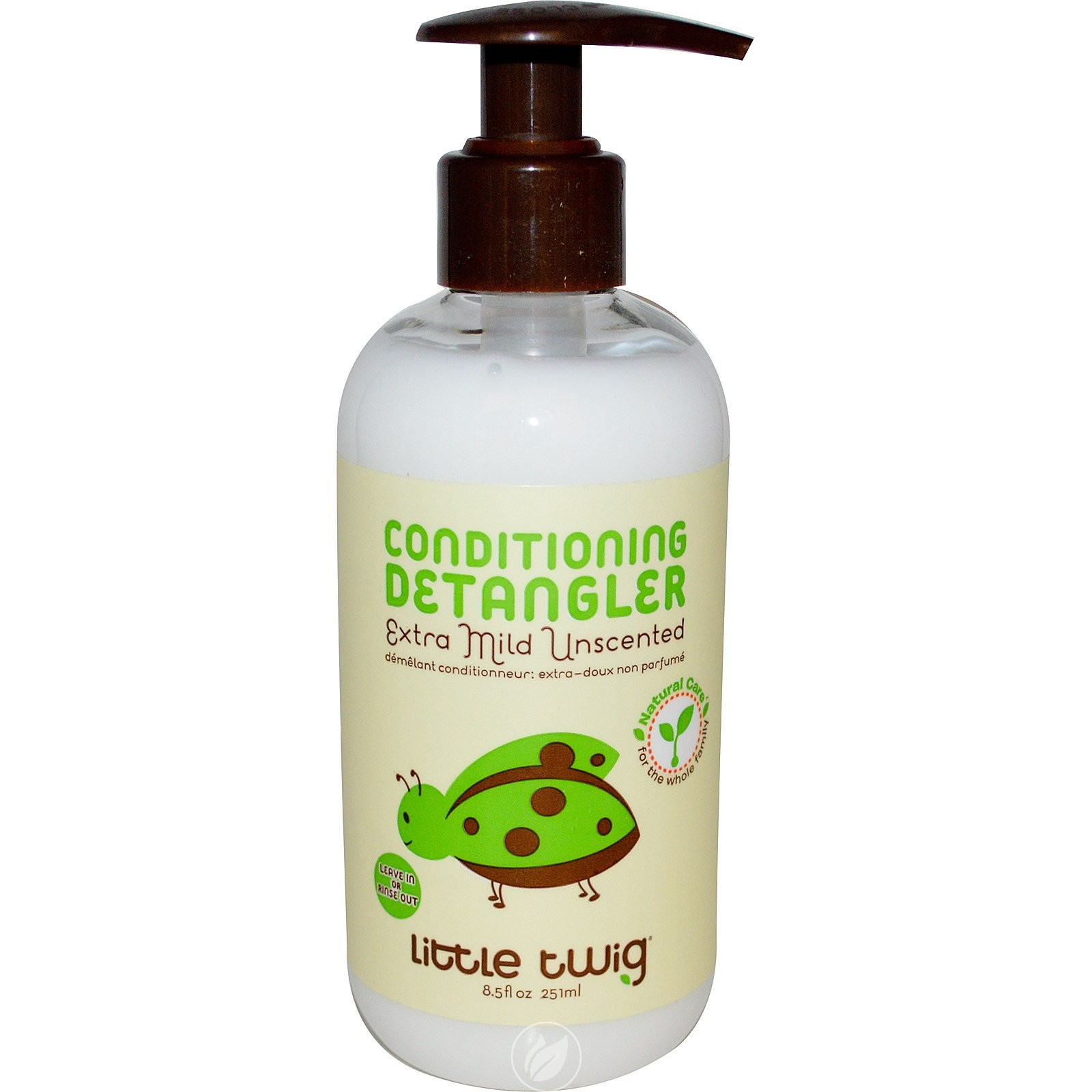 Conditioning Detangler Unscented 8.5 oz by Little Twig, Pack of 2
