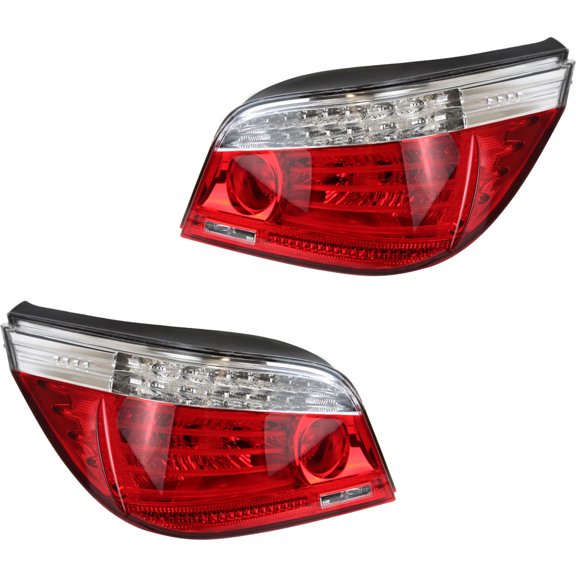 For BMW 550i Tail Light Assembly 2008 2009 2010 Driver and Passenger Side Pair For BM2800128, BM2801128 | 63 21 7 361 593, 63 21 7 361 594, 63 21 7 180 515