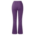 thumbnail image 5 of WTXUE Yoga Pants Women, Pantalones De Mujer for Women Workout Pants High Waist Athletic Workout Leggings Yoga Pant, Full-Length, Purple, 5 of 5