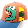 thumbnail image 6 of oqasdz Kids Baseball Cap Cartoon Dinosaur Embroidery Adjustable Size UPF 50+ Sun Hat for Toddler Sports Hats Casual Outdoor, 6 of 6