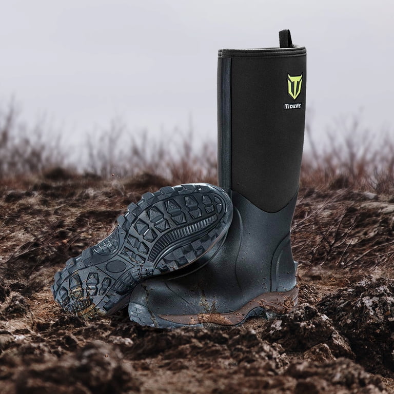TIDEWE Rubber Neoprene Boots Men And Women, Waterproof  display picture 3