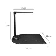 Document Camera Book Scanner A3 A4 Size LED Fill Light HD 16 Mega-pixels High Speed Scanning Support Multi-Language OCR Software