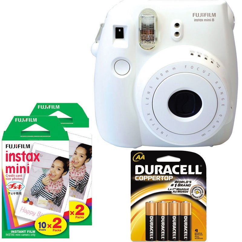 Fujifilm Instax Mini 8 Instant Film Camera White 2 Of Fujifilm Instax Mini Twin Pack Instant Film 4 Pack Alkaline Batteries Walmart Com Fujifilm Instax Mini 8 Instant Film Camera White 2 Of Fujifilm Instax Mini Twin Pack Instant Film 4 Pack Alkaline Batteries Walmart Com