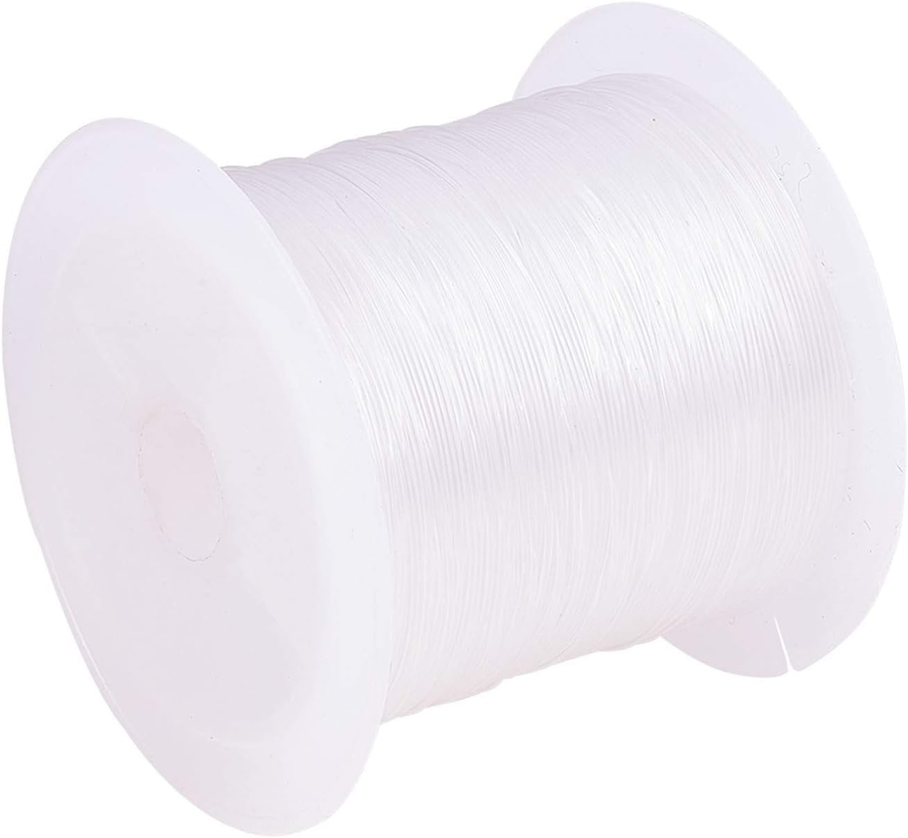 Realyc 1 Roll Nylon Waxed Craft Cord Breathable Clear Texture