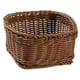 thumbnail image 5 of Cesta de almacenamiento organizadora de plástico tejida para frutas, bandeja decorativa para baño Pequeño, 5 of 8