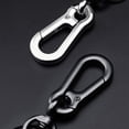 thumbnail image 4 of Car Keychain Pendant Number Plate Automobile Keyring Leather Anti-fingerprint Polishing Pressing Vehicle Key Holder Gift Type 3, 4 of 6