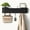 Black, variant on Coat Rack Wall Mount with Shelf 4 Hidden Hooks Modern Wooden Key Holder Entryway Organizer for Hallway Bedroom Bathroom Home Decor Storage for Hanging Coats Hats Bags Towels, Wave-Shape Black