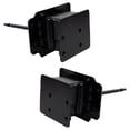 thumbnail image 4 of New Front Left and Front Right Bumper Bracket Compatible With Hyundai Accent Preferred 4 Cyl 1.6L Accent GL 4 Cyl 1.6L 2018-2022 By HY1166127 HY1167127 86641J0000 86642J0000, 4 of 8