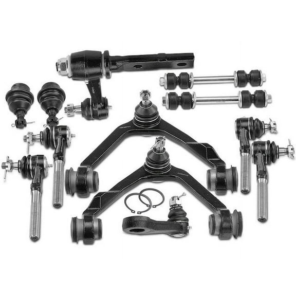 Front Control Arm Kit 12 - Compatible with 1997 - 2003 Ford F-150 1998 1999 2000 2001 2002