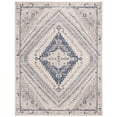 thumbnail image 3 of SAFAVIEH Marseille Allison Geometric Runner Rug, Navy/Ivory, 2' x 8', 3 of 4