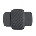 thumbnail image 2 of DAMAI Car Center Console Cover, Leather Car Armrest Cushion with 2 Storage Pockets,Universal Waterproof Cushion Pad,Auto Interior Arm Rest Seat Box Pad Accessories, Universal for SUV, Sedan, Truck, 2 of 7