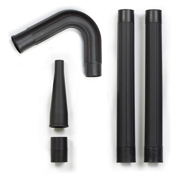 KeLiang Vacuum Gutter Cleaning Kit WS25051A 2-1/2-Inch Wet/Dry Shop Vacuum Accessories Designed For Gutter Cleaning, Black