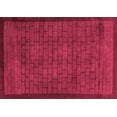 thumbnail image 1 of Ahgly Company Indoor Rectangle Abstract Pink Modern Area Rugs, 3' x 5', 1 of 4