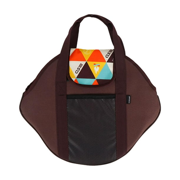 Sartén Antiadherente Circular de Parrilla Sunnimix 30 Cm con Asas y Bolsa de Almacenamiento