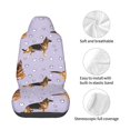 thumbnail image 5 of JUNZAN German Shepherd Dog Pattern Seat Covers,Universal Fit Sedans,Cars,Vans,SUV,Truck, 5 of 6