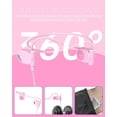 thumbnail image 5 of Mehomeli Auriculares para niños para la escuela, auriculares abiertos de conducción de aire, cable con cable Jack de 3,5 mm, diseño ultracómodo, ergonómico y liviano, perfectos para la escuela y activ, 5 of 5